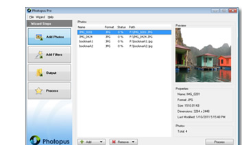 Photopus Batch Photo Editor