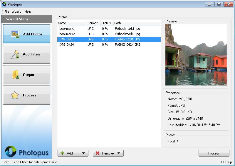 photopus, convert images, resize images, rename images, convert photo, add time/date pictures, image converter, image resizer