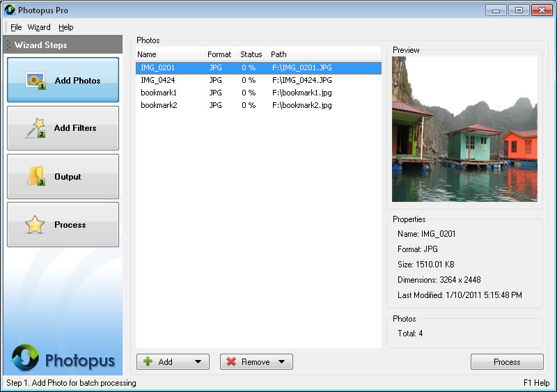 Photopus Pro 1.3 screenshot